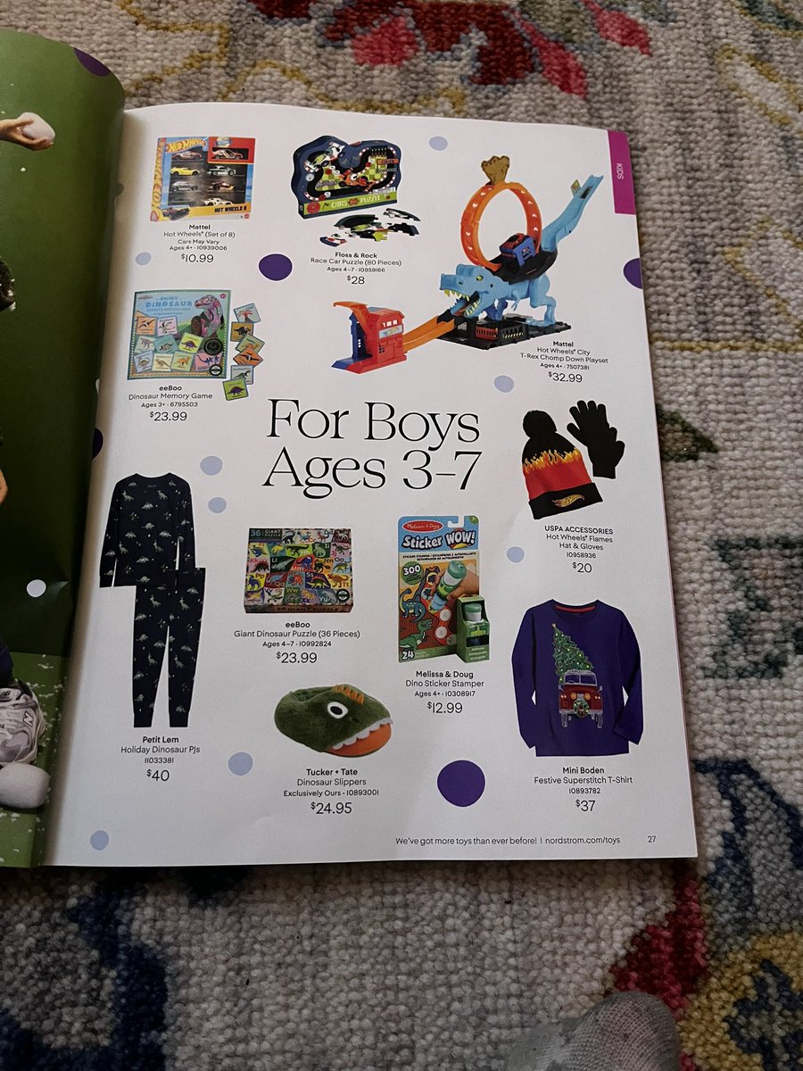 EchoBravo72's tweet photo. @Nordstrom come on… girls can play with Hot Wheels and boys can play Candyland. https://t.co/bgTu1P2Iyt