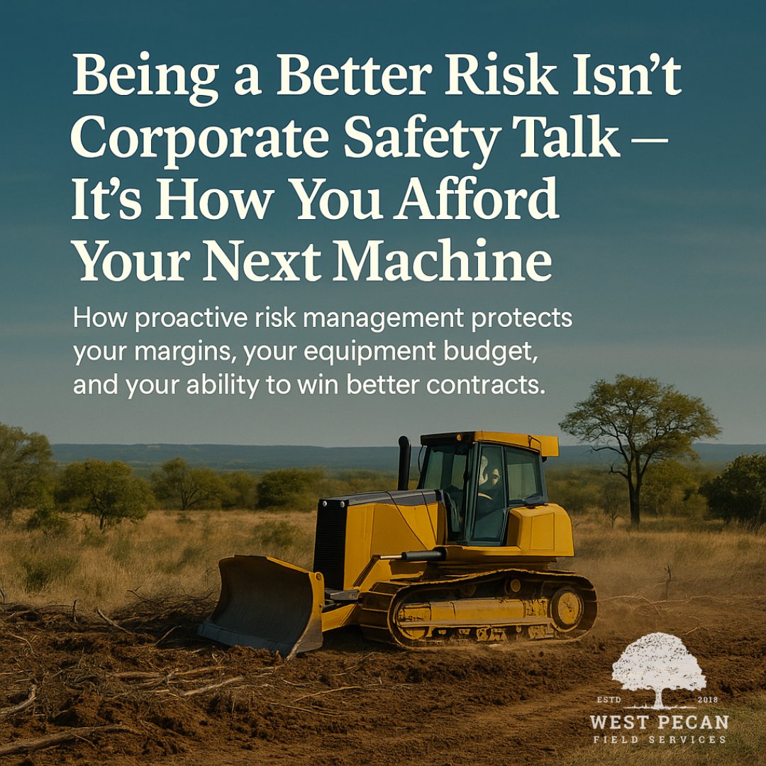 wpfieldsvcs's tweet image. Contractors don’t always need more safety talks — they need to protect their equipment budget. Simple risk-management habits lower premiums and keep you competitive:

👉 linkedin.com/pulse/being-be…

#LandClearing #RiskManagement #LossControl #UtilityContractors #HeavyEquipment