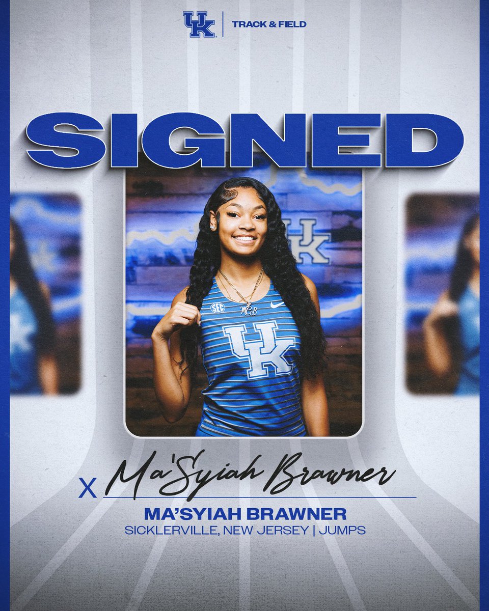 KentuckyTrack's tweet image. Welcome to #BBN, Ma’Syiah Brawner‼️👏

#WeAreUK | #UKTF