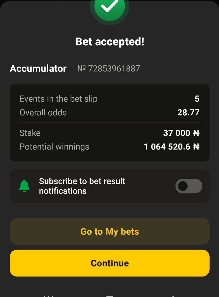 One of this games will boom.

Codes  👉 FQAGJ F5AGJ

Bookie 👉 AFROPARI
Don't have an account

Register n Play👇:

shorturl.at/7qAaE

Use Promo code “DoshFavour”
To get Bonuses on First Deposits