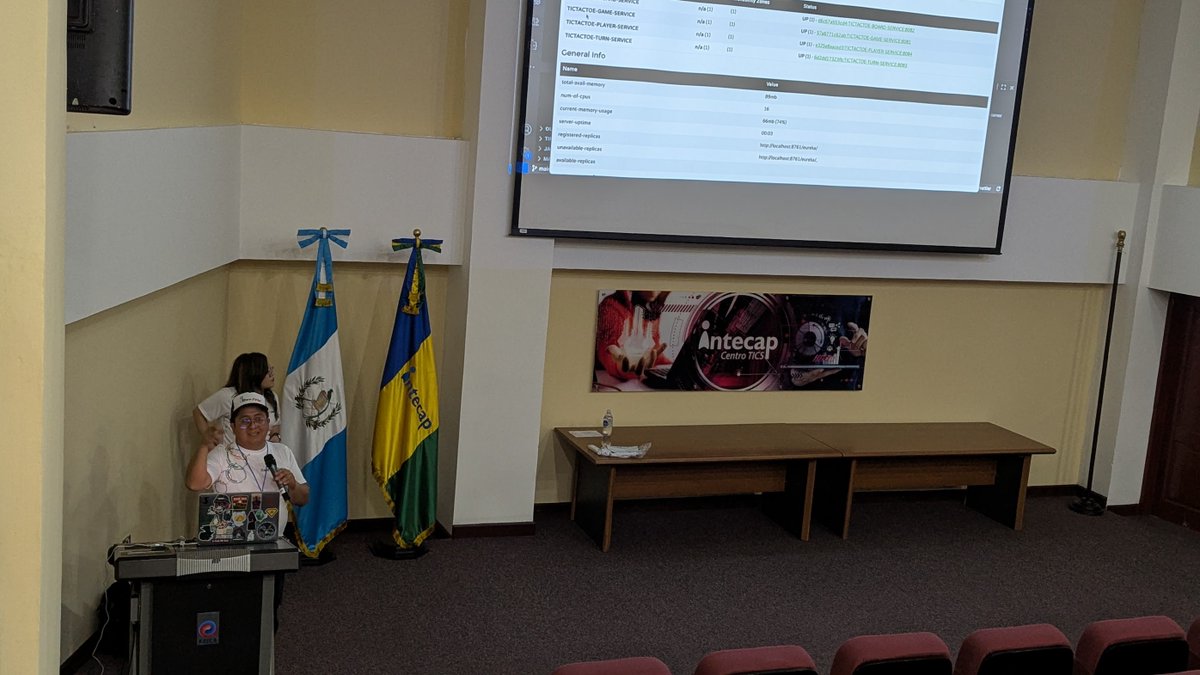 guatejug's tweet photo. .@moroquin - Implementando microservicios con Discovery Server, en la JConf Guatemala 2025

#Microservices #Microservicios #Java #DiscoveryServer #JConf #JConfGt2025 https://t.co/wCmqxvTSrm
