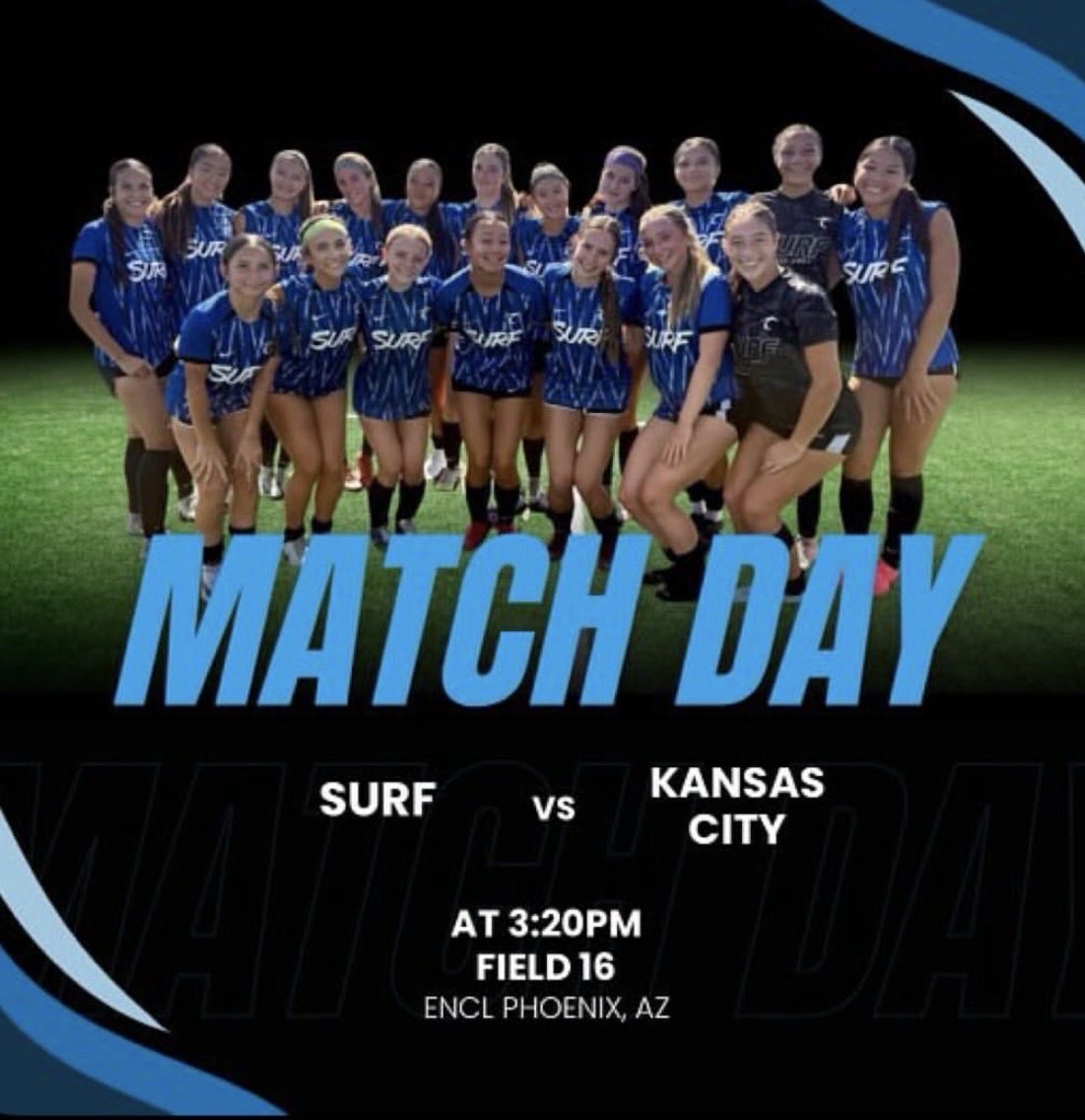 AddiBruni18's tweet photo. Match Day at the @ECNLgirls Phoenix Showcase! 
@TheSoccerWire @TheECNL @IONSportsRank @PrepSoccerCA @PrepSoccer @SoCalGirlSoccer #surfnation https://t.co/VYrOu19kTF