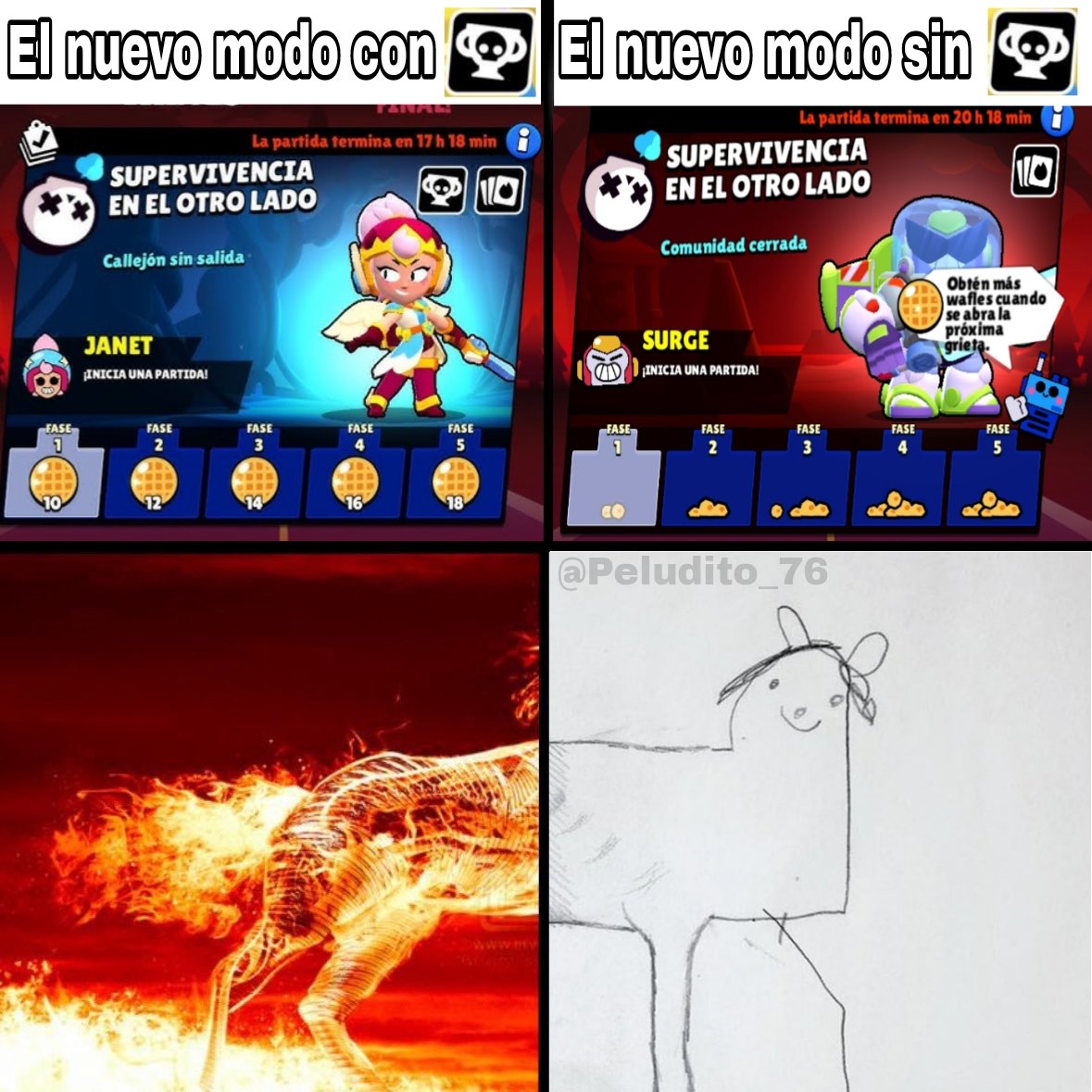 Peludito_76's tweet image. Que opináis del cambio que hicieron en el nuevo modo?