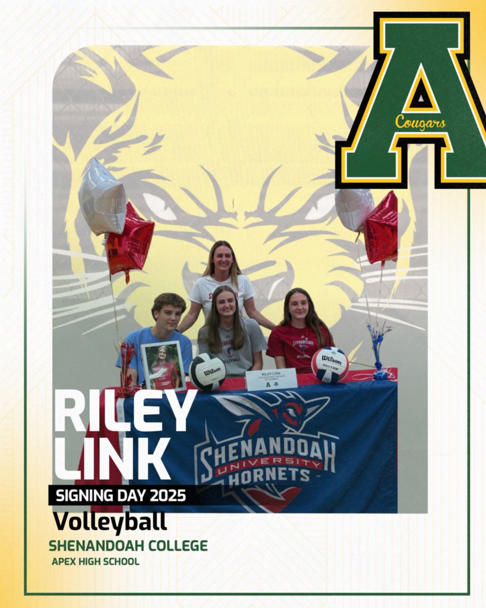 Congratulations, Riley! 🏐
<a href="/ApexHighSchool/">Apex High School</a> <a href="/apexhsathletics/">Apex Athletics</a> <a href="/apexvball8/">Apex Volleyball</a>