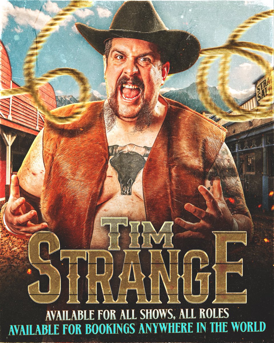 MrTimStrange's tweet photo. Hardcore Hoss is available for bookings always available, never free!

Any show, any role. Hit me up.

#wrestling #hoss #TimStrange #HandsomeHoss #heavyweight #cowboy #Outlaw #lariat #indywrestling #Hoooooos #RodeoTime #deathmatch #deathmatchwrestling #HardcoreHoss #marksrus #CZW https://t.co/bDCj8XIs1S