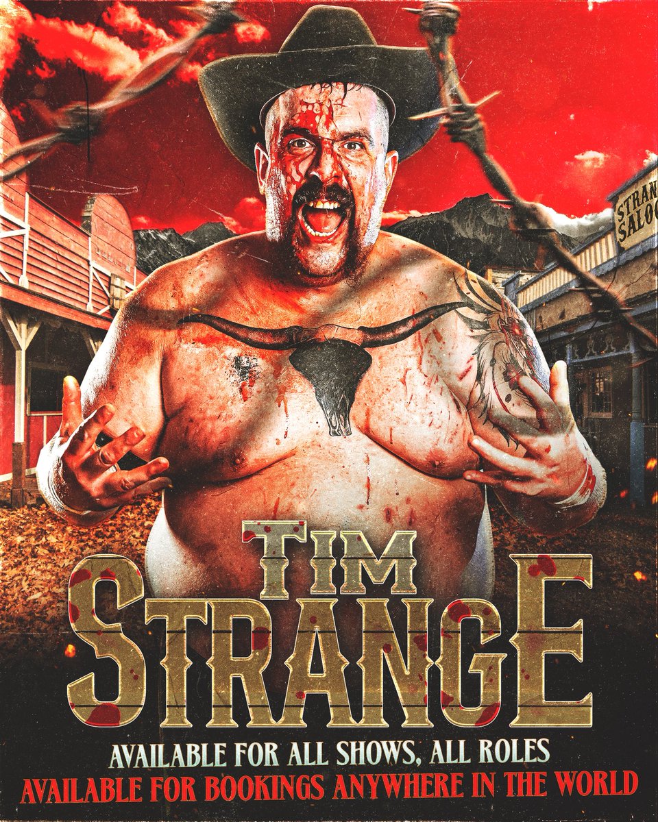 MrTimStrange's tweet photo. Hardcore Hoss is available for bookings always available, never free!

Any show, any role. Hit me up.

#wrestling #hoss #TimStrange #HandsomeHoss #heavyweight #cowboy #Outlaw #lariat #indywrestling #Hoooooos #RodeoTime #deathmatch #deathmatchwrestling #HardcoreHoss #marksrus #CZW https://t.co/bDCj8XIs1S
