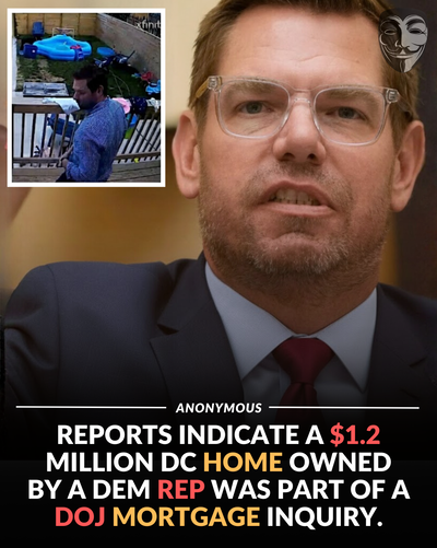 anonymousgroupx's tweet image. 🚨 BREAKING... A new investigation involving a Washington home is drawing national attention... 👀

A federal housing regulator has sent a criminal referral to the Department of Justice involving a mortgage linked to Rep. Eric Swalwell’s Washington property. The referral focuses…