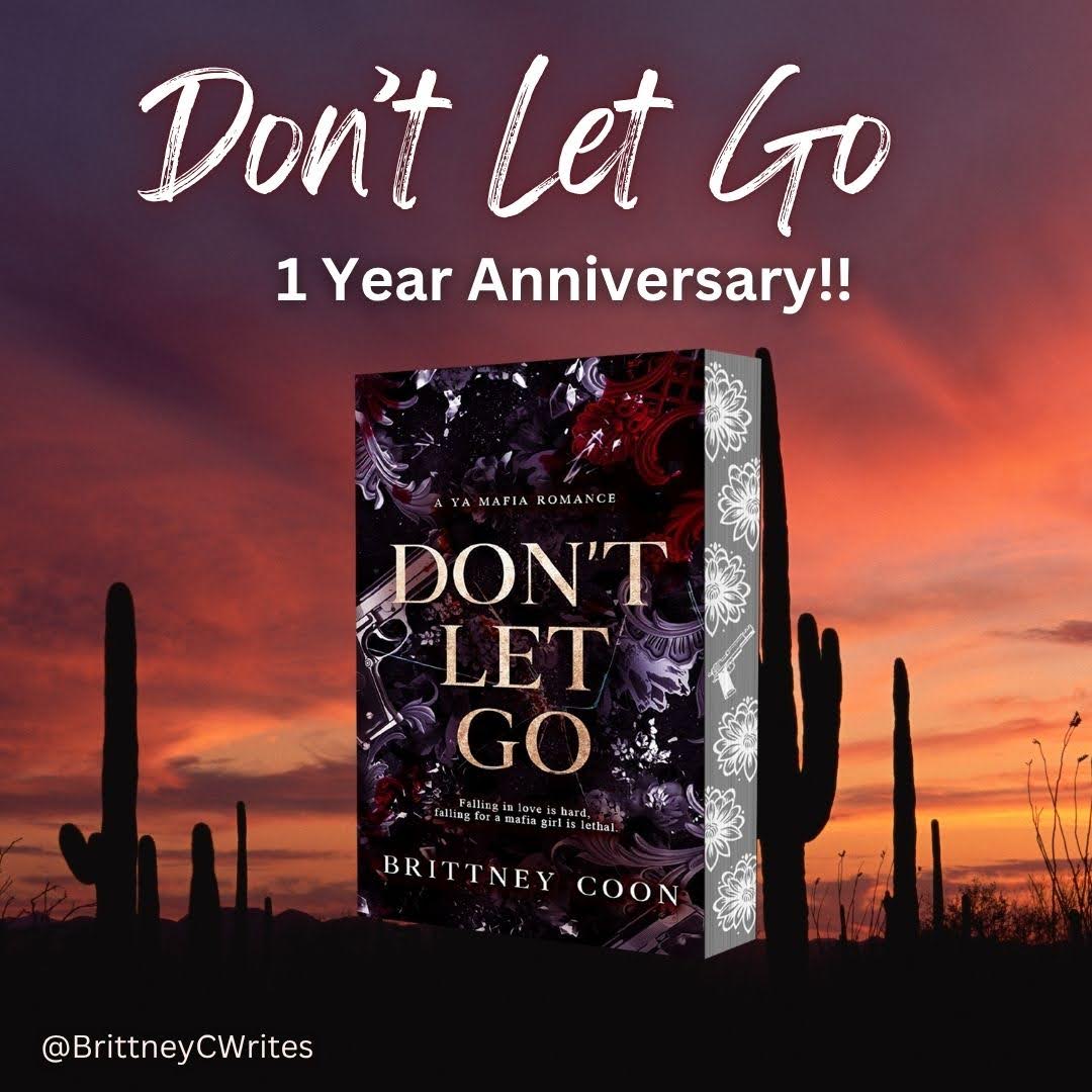 Don't Let Go just turned 1! 🥳🎉
If you like:
🖤 Forced Proximity 
🖤 Slow Burn 🔥
🖤 He Falls First 
🖤 Mafia Vibes
🖤 Basketball Player MMC 🏀
🖤 Found Family 
Grab a copy! amazon.com/dp/B0DHV3CVFB

 #indieauthors #mafiaromance #sportsromance #WritingCommunity