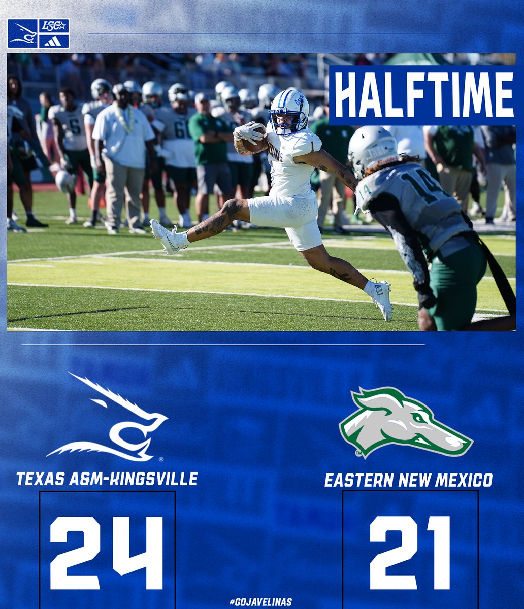 JavelinaFB's tweet photo. Hogs hold a three-point lead over the Greyhounds as we head into halftime!

📺:https://t.co/7sRYu4pWKw
📊:https://t.co/lr0feJILsg

#GoJavelinas #TTDB https://t.co/bWojN8bnjI