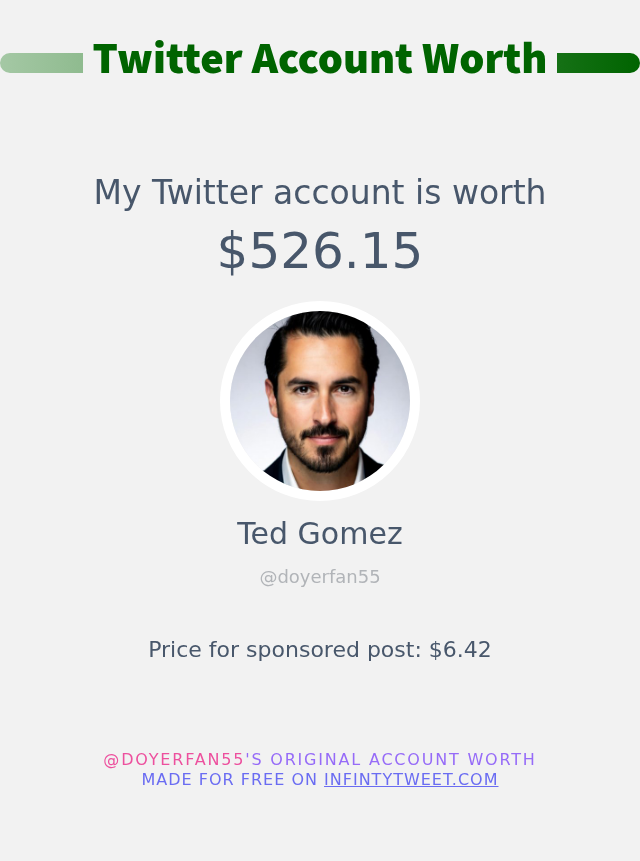 Ted Gomez (@doyerfan55) / Posts / X