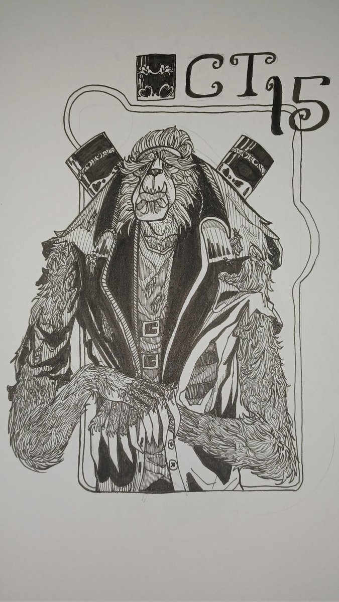 BaderzOG's tweet photo. Post-Inktober 15: Ragged https://t.co/HoACHSK0lJ