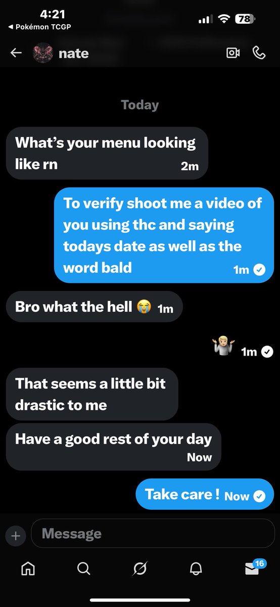 Everyone goes through the same steps to verify ! Even if I know you irl you verify ! Or we don’t do business !