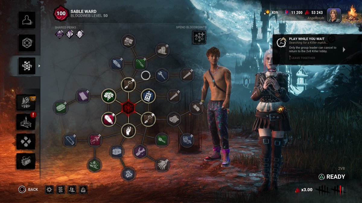 angelrosyln's tweet image. my first p100 sable🖤💫✨

 #DeadbyDaylight  #DBD