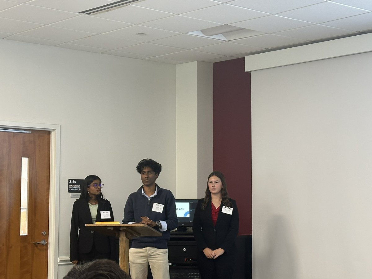 CryBryant's tweet photo. Chloe and her co-authors from Summer Ventures of Science at Math at Appalachian State University presented their research today at SNCURCS 2025 on Elon’s campus. https://t.co/QSiqERTl5m