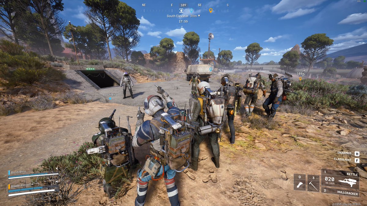 Fui matar uns robôs com um amigo meu no ARC Raiders e encontrei uma rapaziada que conhecia o canal e todo mundo se ajudou pra fazer o evento do bunker que tava rolando no mapa 🔥