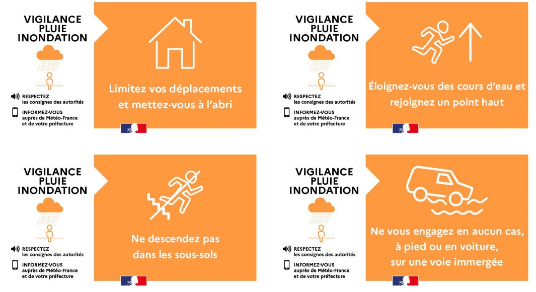 cezocsud's tweet image. Communiqué CRZ Sud - Alerte orange pluie inondation département 06 pour le dimanche 16 novembre 2025 de 06h00 à 18h00.