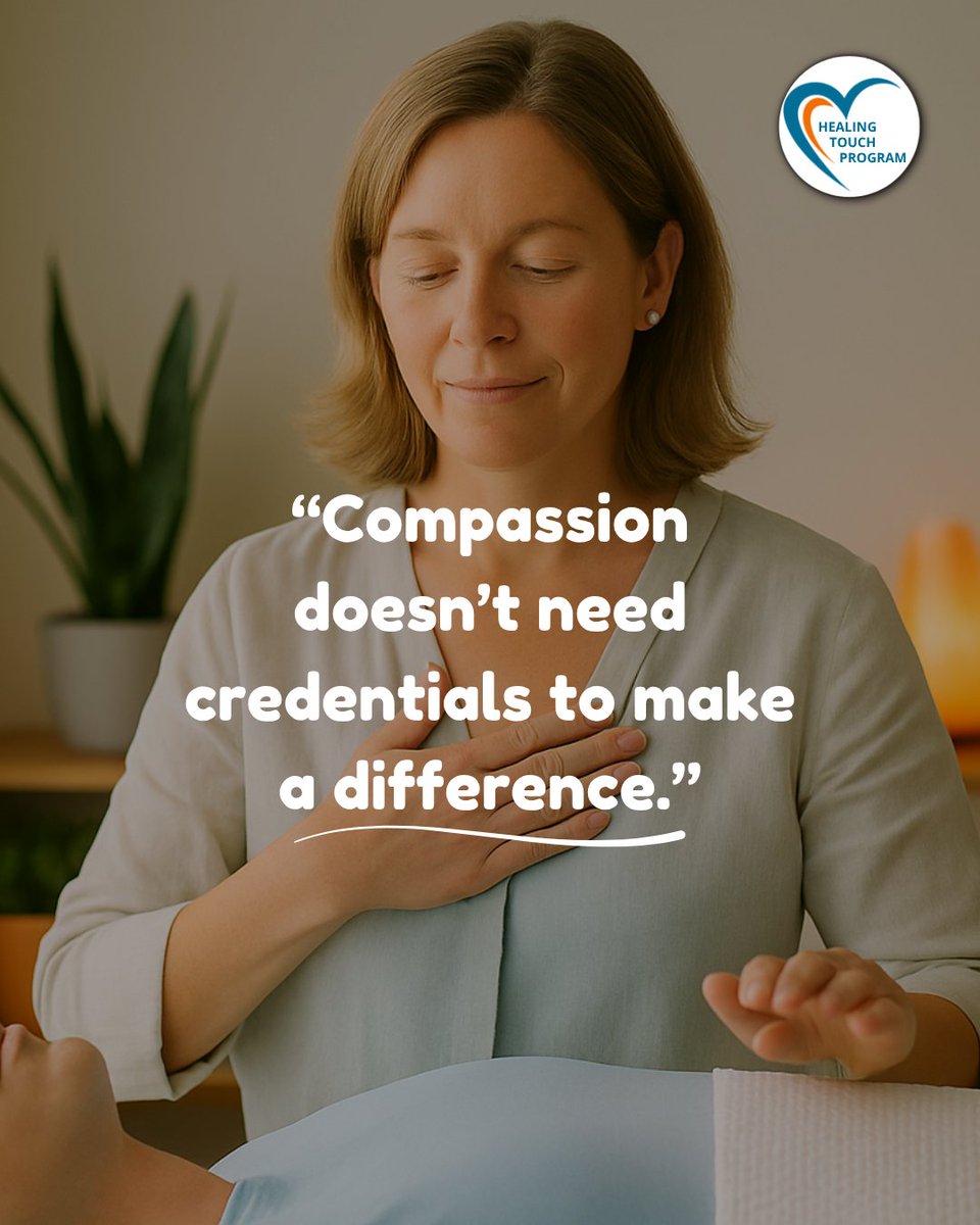 HTProgram's tweet image. Certification is a path of deepening, not a permission slip to begin.
 And every act of healing, offered with honesty and heart, still matters. 🌿

Read the full article → htp.mykajabi.com/blog/do-i-need…

 #HealingTouch #HTPCommunity #HealerGrowth #EnergyHealing #HolisticLearning