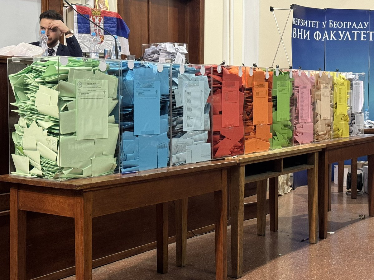 CKokanovic's tweet photo. Istorijska izlaznost na izborima za Advokatsku komoru Beograda - 2500 izašlih ❗️❗️❗️ https://t.co/SJCZZqJ75F