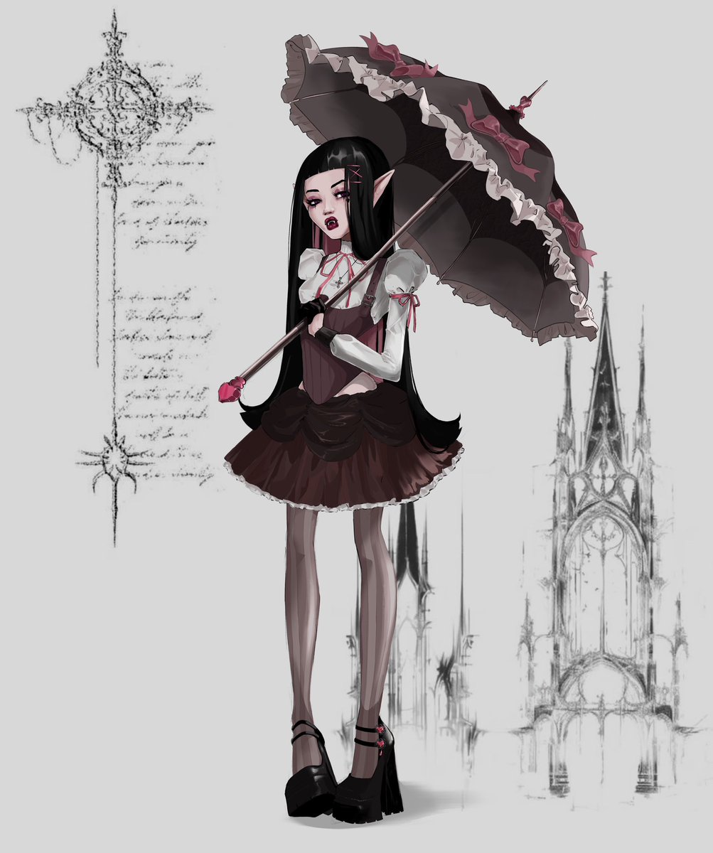 S0ouleater's tweet image. Draculaura ♡

#Procreate #MonsterHigh