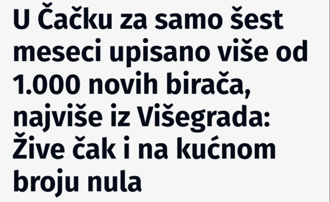 Policijski službenici koji izdaju LK bez pravnog osnova, su saučesnici u ovom krivičnom delu i odgovaraće kad tad za ovo! Mali je Čačak, jasno znamo ko tamo radi, sve ih utefteriti, pa neka dokazuju ko je krivotvorio, a ko ćutanjem saučestvovao! Sram vas bilo‼️