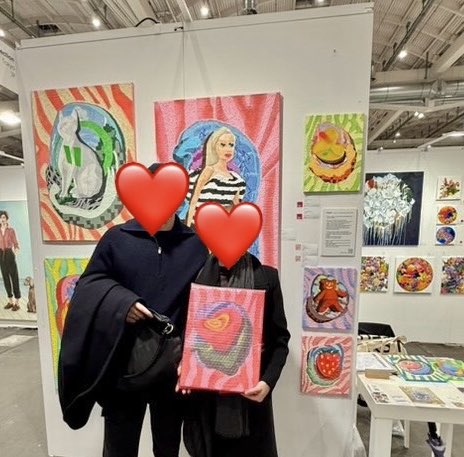 SOLD! This is the greatest honor!

A profound and heartfelt THANK YOU to the wonderful collector for giving this piece a new home. Your support means the world to me. ❤️
#art #paiting #Hamburg #artfair