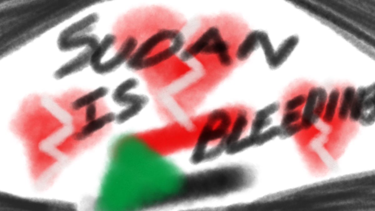 ZGamer70008000's tweet image. Sudan 🇸🇩 Is Bleeding 🩸 (My Art) #sudan #freesudan #sad #art #humanity