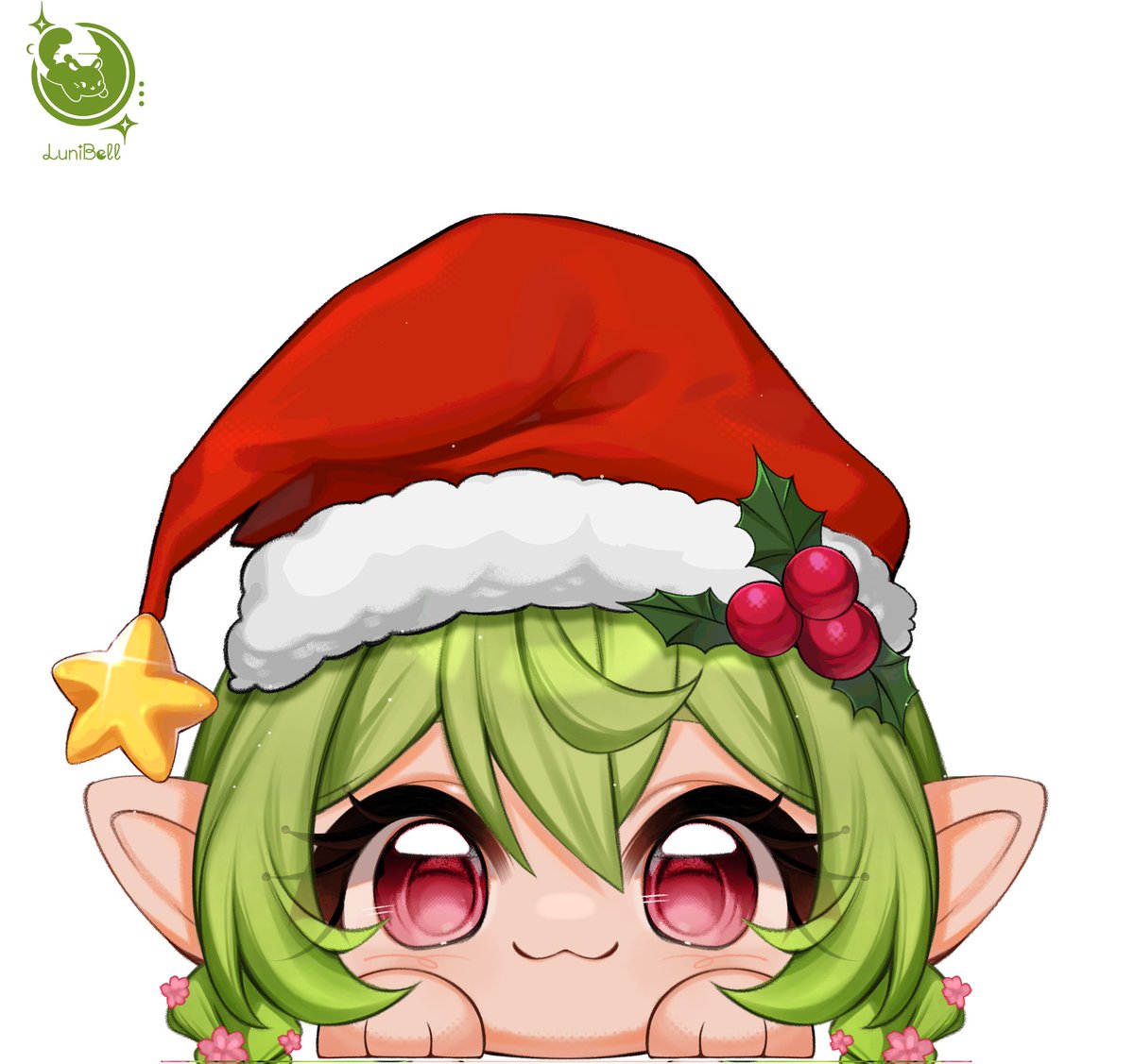 LuniBell_'s tweet image. 🎄✨

#YCH #comm