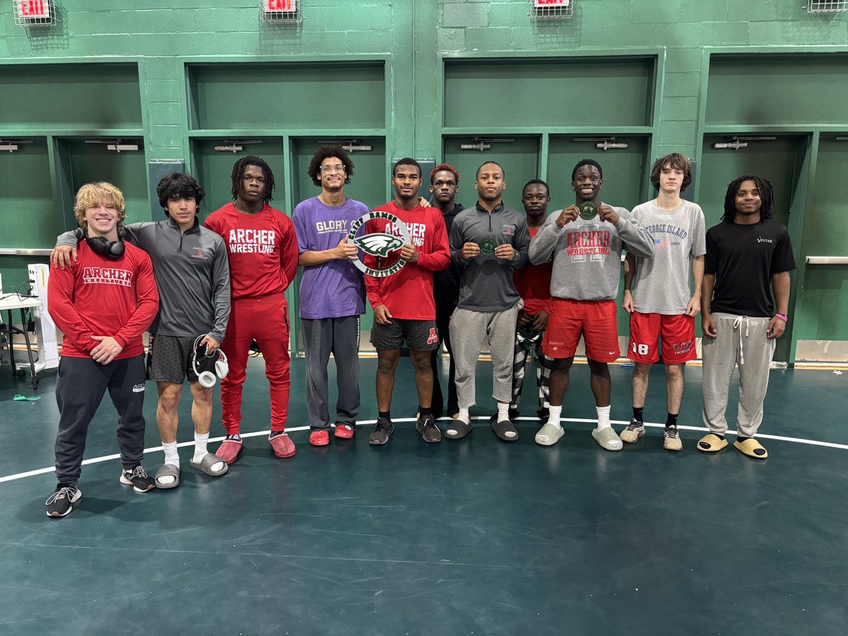 Varsity takes 2nd at the inaugural Cliff Ramos Invite. Individual placers were 
D Asafu-Adjaye 2nd
K Odimgbe 3rd
I Henderson 3rd
J Willis 3rd
E Chita 4th
JV finished 3rd w/ 7 total placers including 3 champs 
<a href="/AthleticsArcher/">ArcherTigersAthletics</a> <a href="/keith_jannett/">Keith Jannett</a> <a href="/BrianWolfe75/">Brian Wolfe</a> <a href="/ArcherHSTigers/">Archer High School</a>