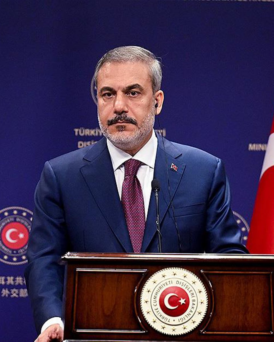 Dışişleri Bakanı Hakan Fidan: 

Barış için, savaşa her zaman hazırız.