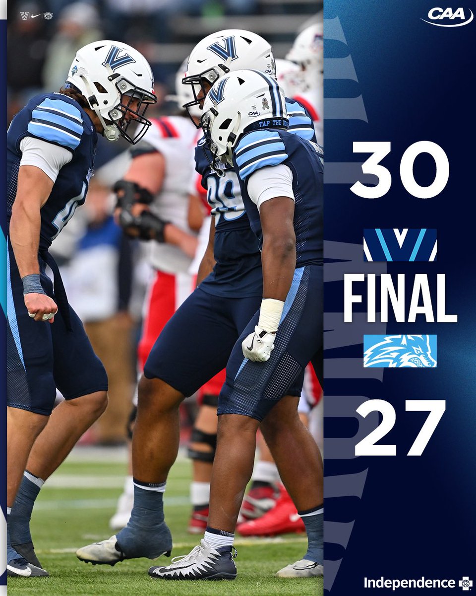 NovaFootball's tweet image. ‘CATS WIN IN OT 😼

#TTR #NOVAvsSTONYBROOK