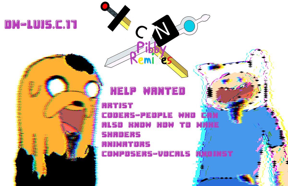WretchedFteam's tweet photo. We at Pibby remixes need you! https://t.co/FiOpedatb6
