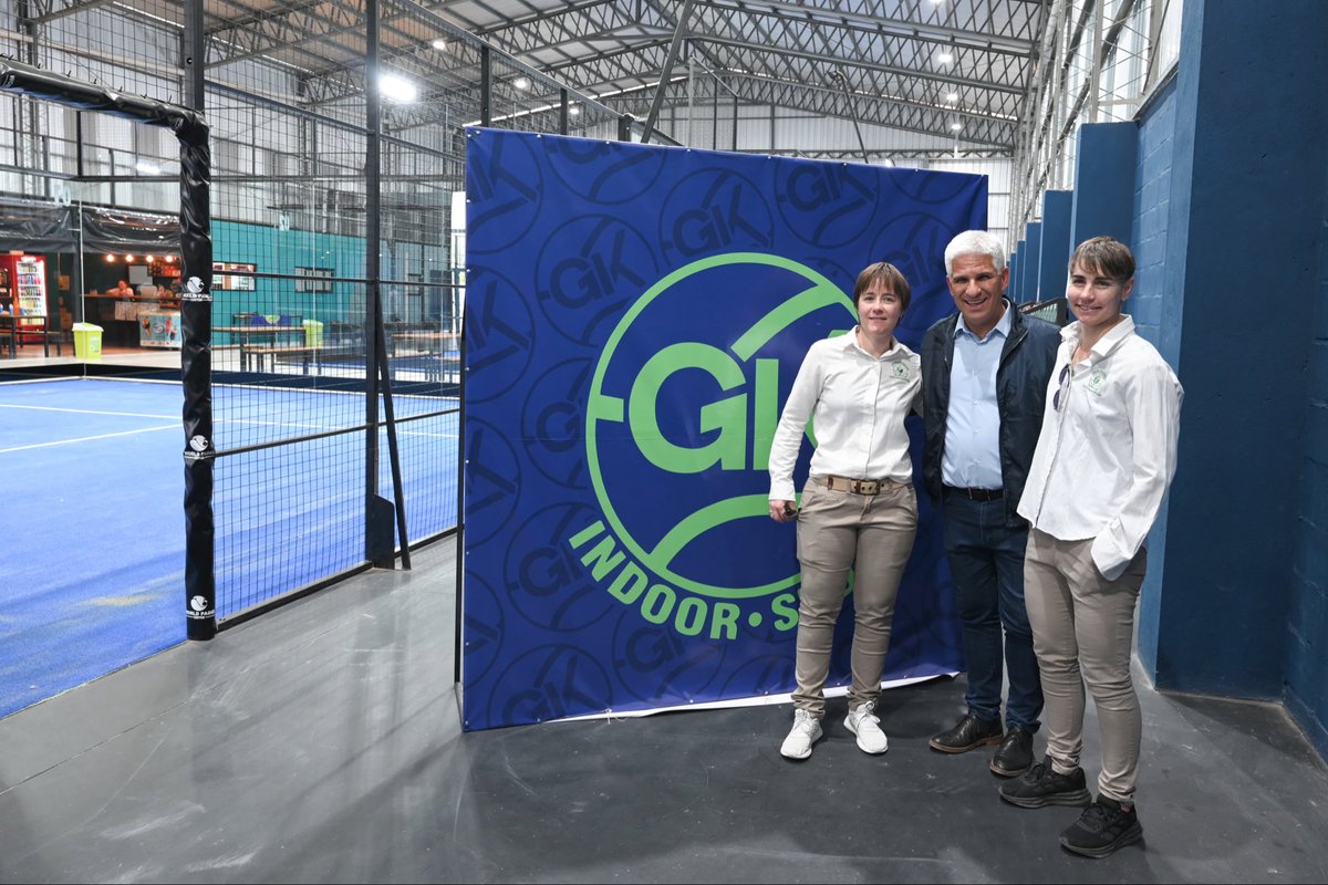 claudiojpoggi's tweet image. Conocí un nuevo y moderno Complejo de Pádel en TILISARAO; GK INDOOR SPORTS. Dos jóvenes emprendedoras montaron esta nueva oferta deportiva y recreativa para TILI y zona de influencia. 👏👏Éxitos !!!
