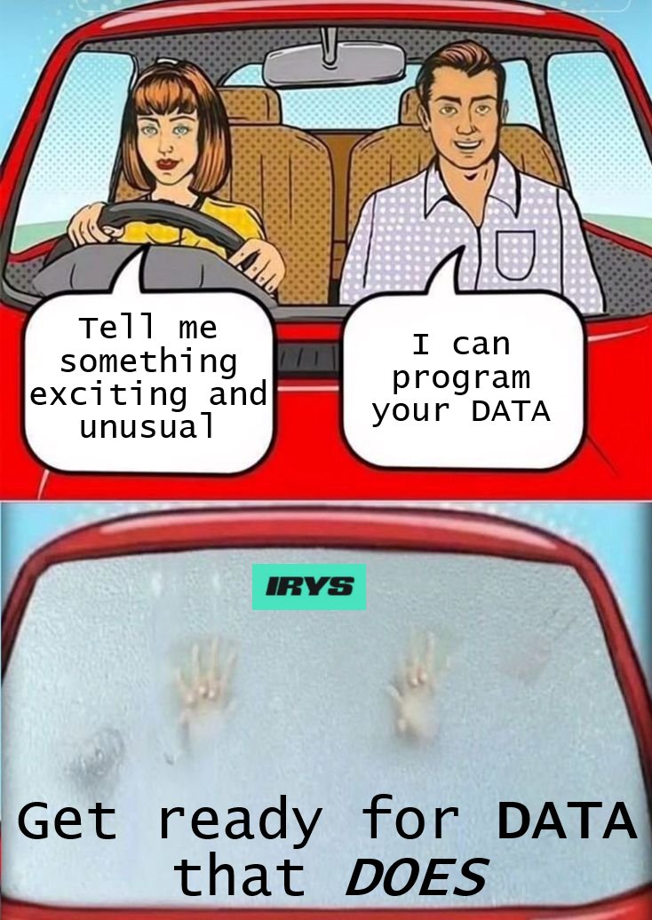 igorpurtov1985's tweet image. Life gets easier when data becomes programmable.
The future isn’t about storage — it’s about control.
@irys_xyz 
Dive in:
🌐 irys.xyz
✖️ x.com/irys_xyz
🤝 discord.gg/irys
#Irys #Web3Evolution #OnChainAI #CryptoFuture #BlockchainInnovation