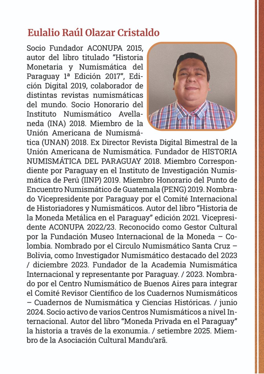 Se agradece el RT‼️

Les presento mi nuevo Folleto Numismático Digital, correspondiente al Nº 19 y para culminar el 2025. El último volumen de mi trabajo denominado UN POCO DE NOTAFILIA - ¿Quiénes fueron los primeros personajes en billetes?