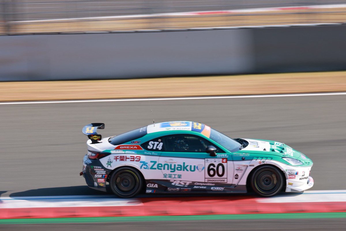 おはよう☀️ 今日はついに今シーズンラストのs耐決勝日です！60号車G