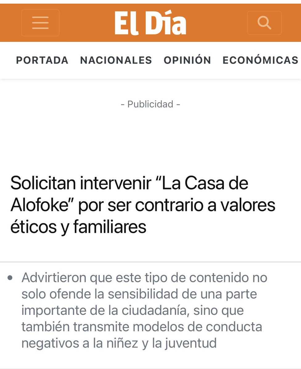 La Constitución y la Ley 6132 de Expresión y Difusión del Pensamiento garantizan la libertad de expresión. La Ley de Espectáculos Públicos no alcanza contenidos digitales como La Casa de Alofoke en YouTube, por lo que pedir “intervención” es inconstitucional. El país necesita