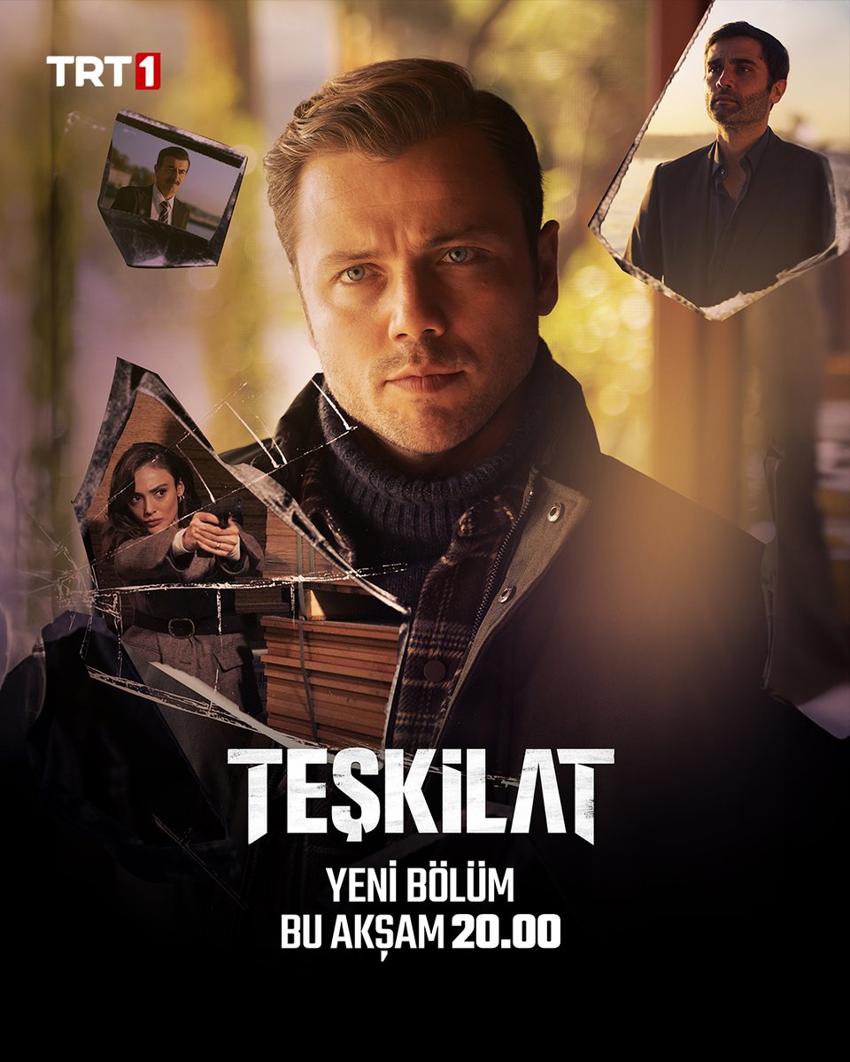 Bugün günlerden Teşkilat! 💪

#Teşkilat yeni bölümüyle bu akşam 20.00’de <a href="/trt1/">TRT 1</a>’de!