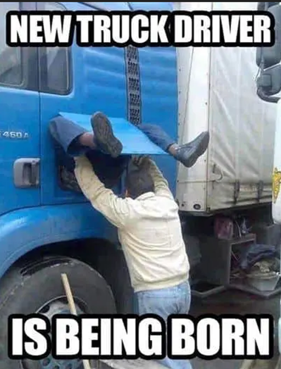 That's how it works, right? 🤣 

#TruckerMemes #TruckingMemes