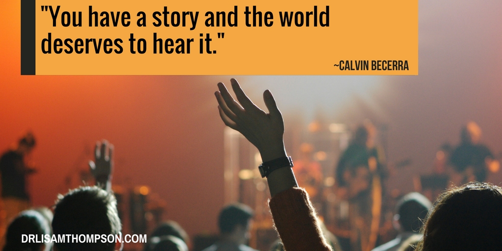 DrLisaThompson's tweet image. You&apos;ll never know who your story will inspire #personaldevelopment #success