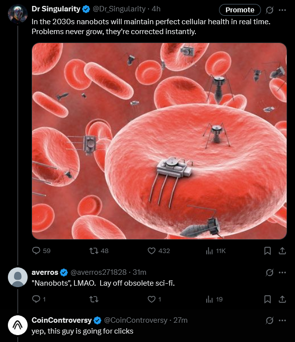 I’ve been talking about this stuff since the mid 2010s.

If I were going for clicks, I’d post "ASI will kill us" type of content, those doom and gloom posts get more views than almost all my optimistic posts combined. 

Doomers are the ones going for clicks, fearmongering posts