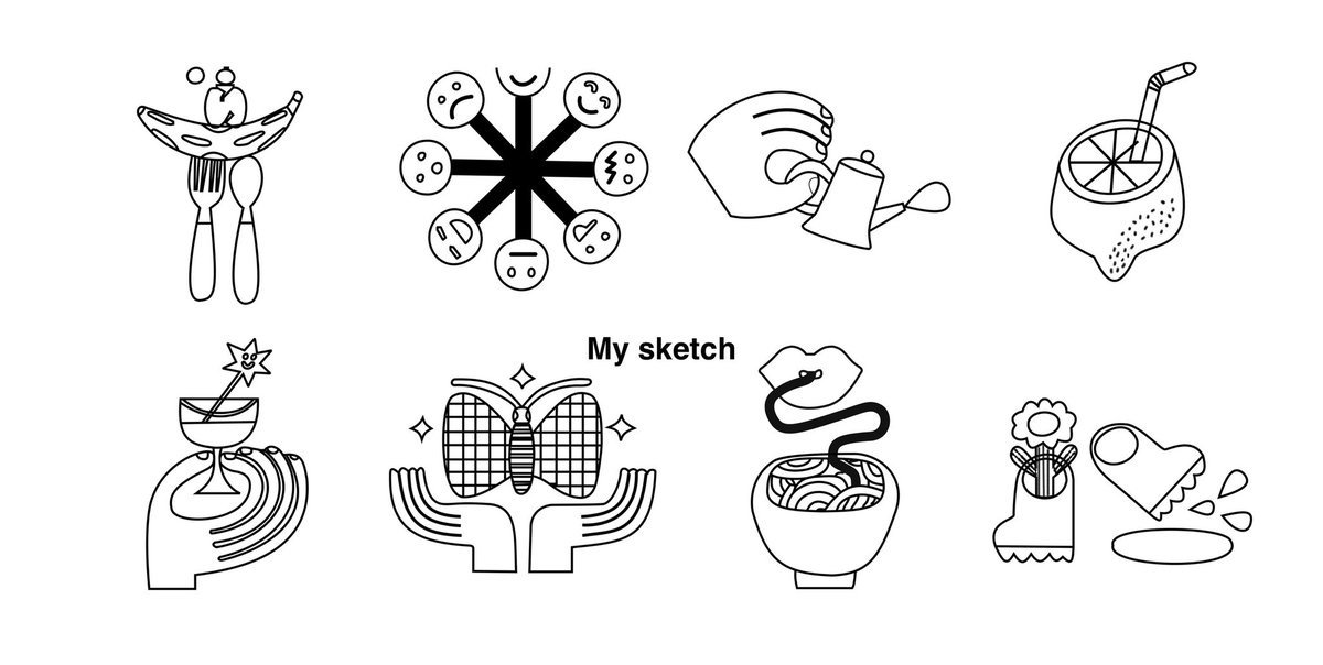 Blue_morrphoo's tweet image. Last week, we had a webinar on illustration led by @LindaJo0812. We learnt to illustrate using this image, &amp;amp; I’m finally getting a hang of the pen tool. I’m already seeing improvement and can’t wait to get even better. Thank you @devanddesignhq and @Joe_brendan_ for the guidance