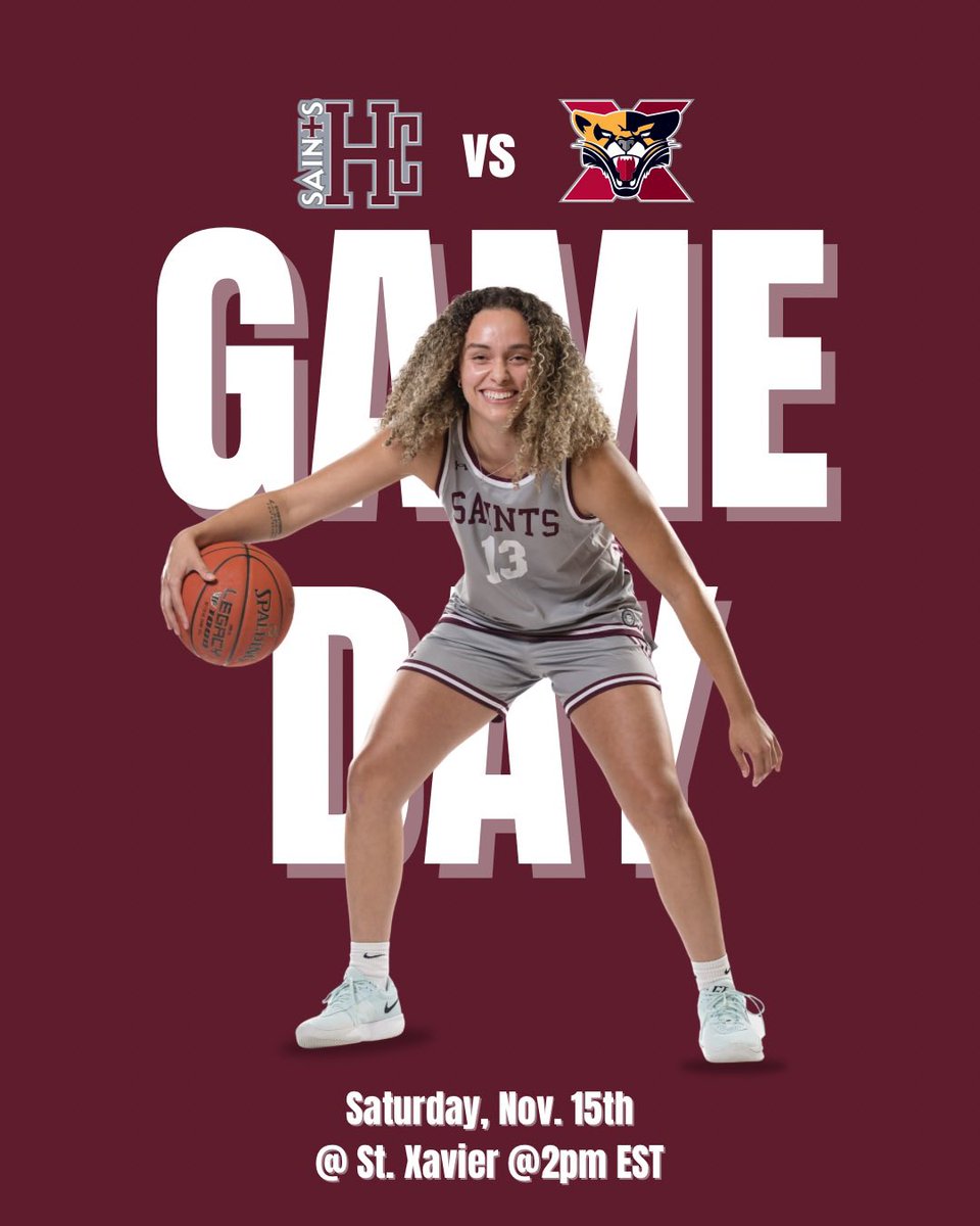 Game day!
🏀: St. Xavier
📍: Away
⏰: 2pm EST
📺: youtube.com/@saintxavierun…