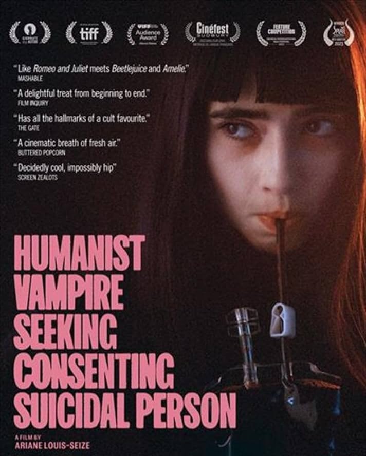 DiegoBrisson's tweet photo. Aviso parroquial.

A partir de hoy está disponible en Netflix Vampira Humanista Busca Suicida, un tratamiento fresco al cine de vampiros que detrás de su terror y comedia aborda temas existenciales vigentes en el mundo actual.

De las películas de horror más bonitas que verán. https://t.co/07vJABvqyb