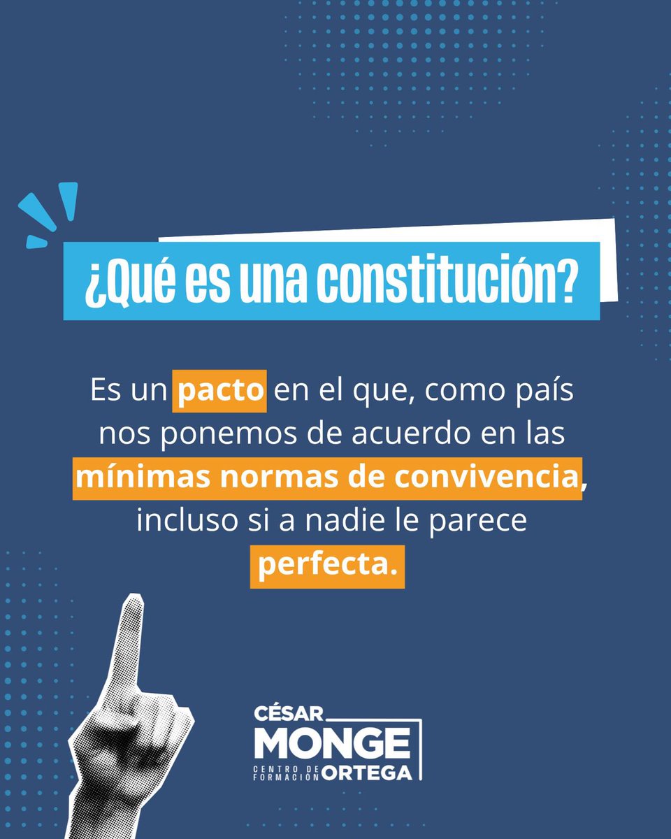 CFCesarMonge21's tweet image. ¿Un nuevo proceso constitucional puede impulsar o frenar el desarrollo del país?

En la Sesión 3 de #Conectados @luisesgo, habló que escribir una Constitución debe partir de lo posible y no de lo ideal. Ninguna es perfecta, pero siempre puede mejorarse y ajustarse a la realidad.