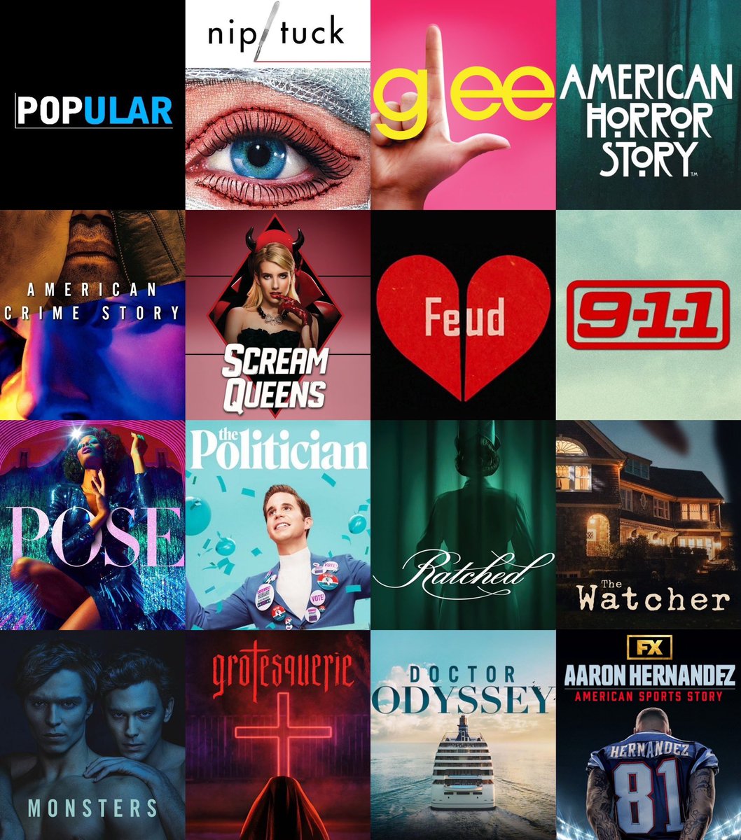 AHSZone's tweet photo. TVLine ranks all of Ryan Murphy’s TV shows (not including All’s Fair and 9-1-1: Nashville):

#23. Doctor Odyssey
#22. The New Normal
#21. The Watcher
#20. The Glee Project 
#19. 9-1-1: Lone Star
#18. Popular
#17. American Horror Stories
#16. Ratched
#15. Hollywood
#14. American Sports Story
#13. 9-1-1
#12. The Politician
#11. The Andy Warhol Diaries
#10. Grotesquerie
#9. Halston
#8. Nip/Tuck
#7. Glee
#6. Scream Queens
#5. Pose
#4. Monster
#3. American Crime Story
#2. Feud
#1. American Horror Story