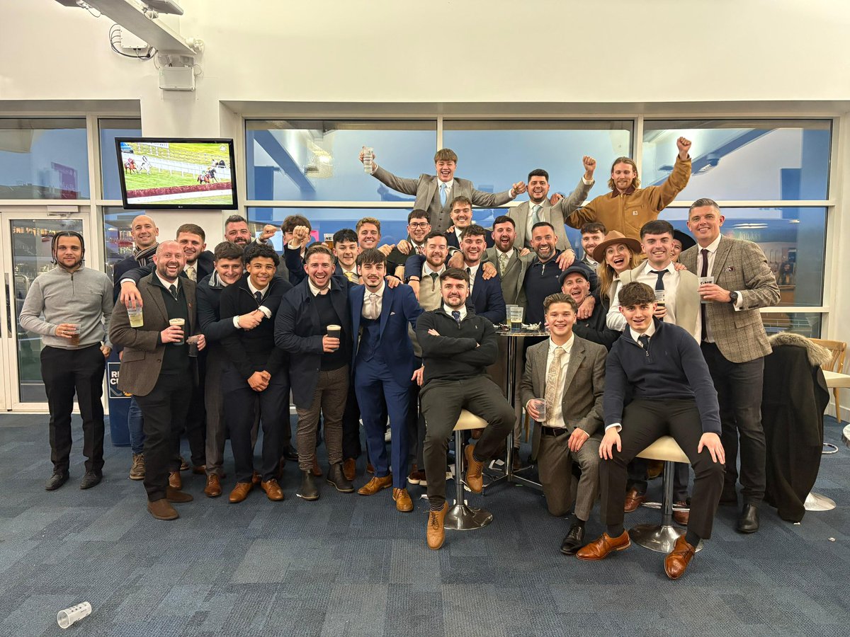 HAFC GOES RACING🐎🔵⚪️