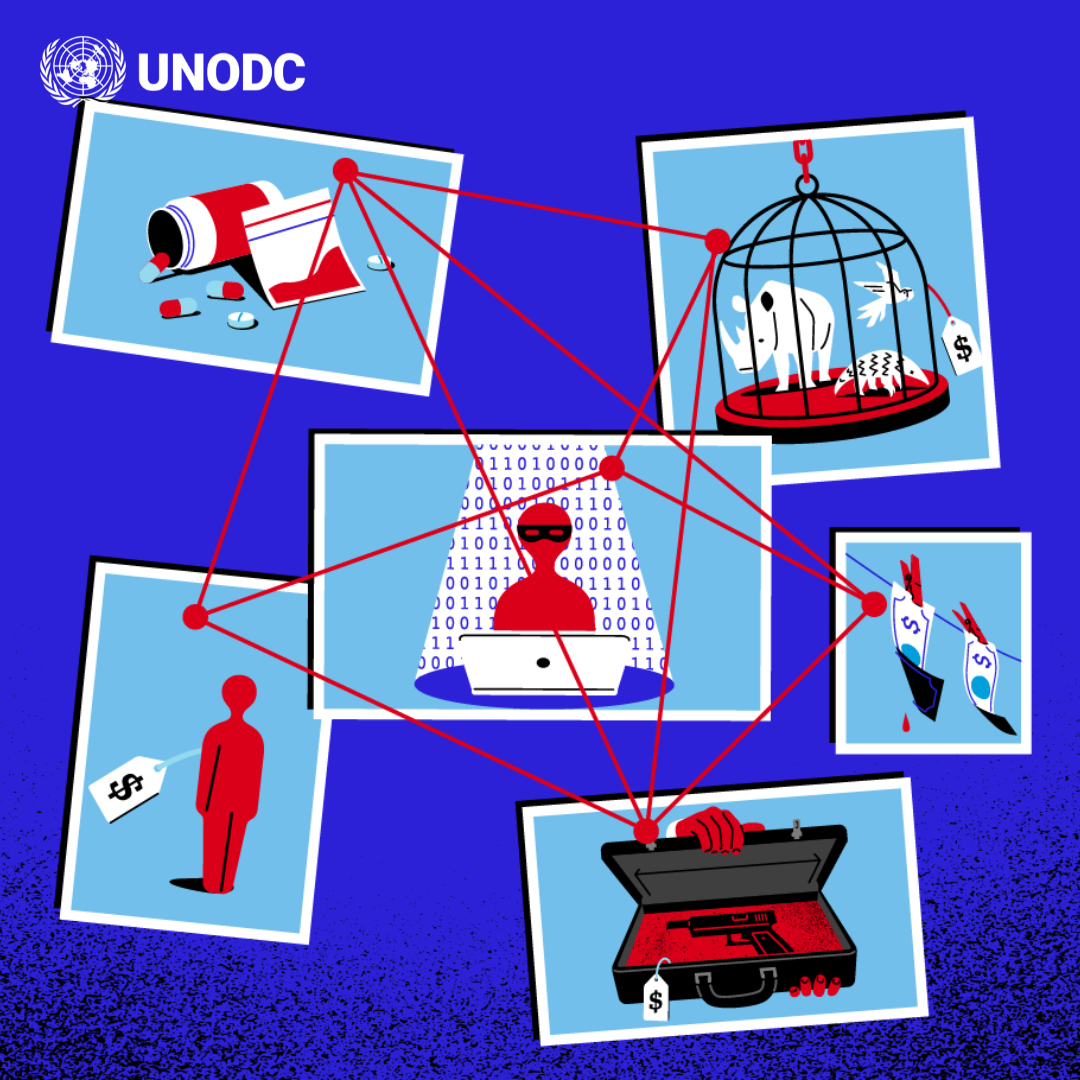 Organized crime threatens peace, human rights and development. On the 25th anniversary of the #PalermoConvention, we call for prevention and global cooperation to dismantle transnational illicit networks and protect communities. Join us: #StopOrganizedCrime