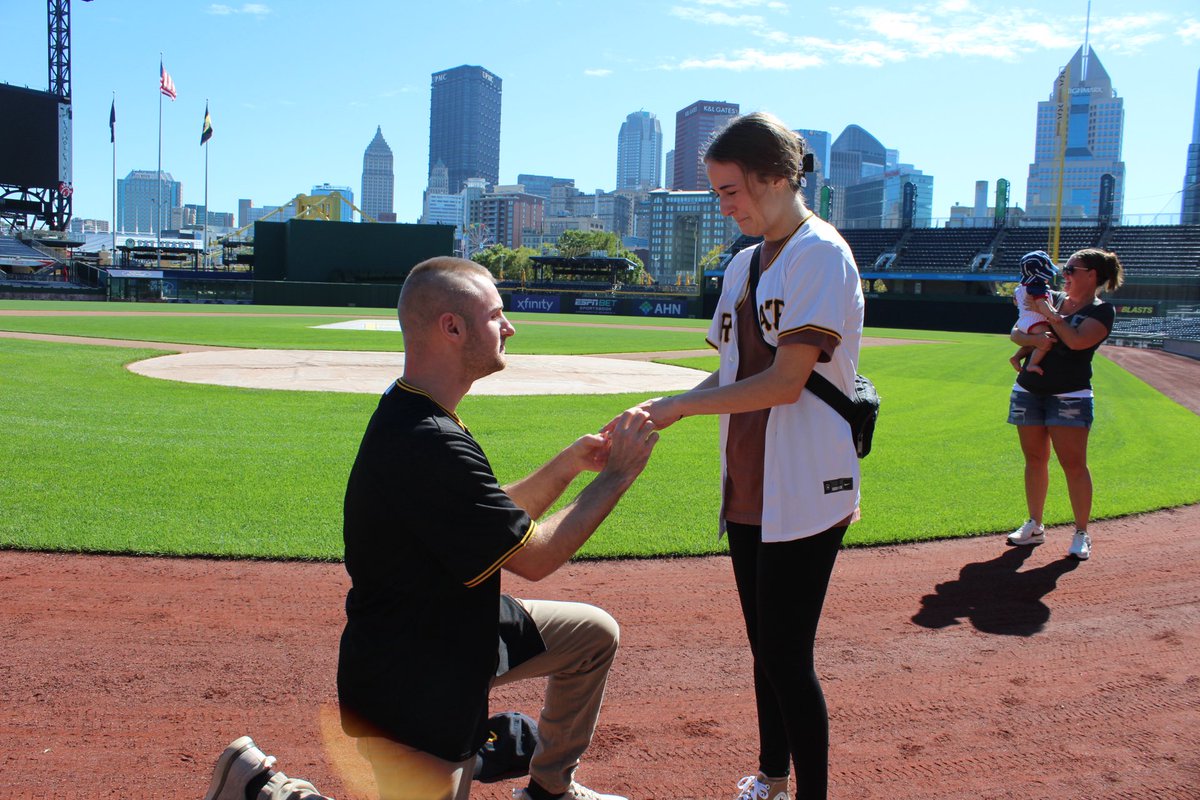 dylanwinters11's tweet image. I would love to take my fiancé who i recently proposed to on the field at PNC park! This would be her first steeler game ever!! GO STEELERS