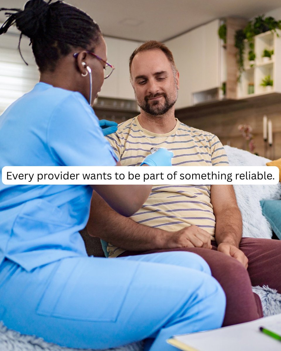 quinable's tweet photo. No caregiver wakes up wanting to cancel a visit. Most call-offs trace back to confusion, unclear communication, or poor planning.
When providers feel confident in the process, reliability becomes the norm.

People rise to the systems that support them. https://t.co/aDEKy9DycN