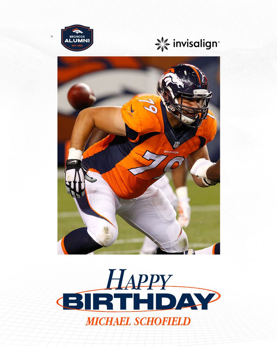 Broncos_Legacy's tweet image. RT to help us wish former @broncos S @KenoyKennedy and G Michael Schofield a happy birthday! 🥳